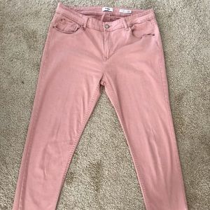 Dusty Rose colored Jeans